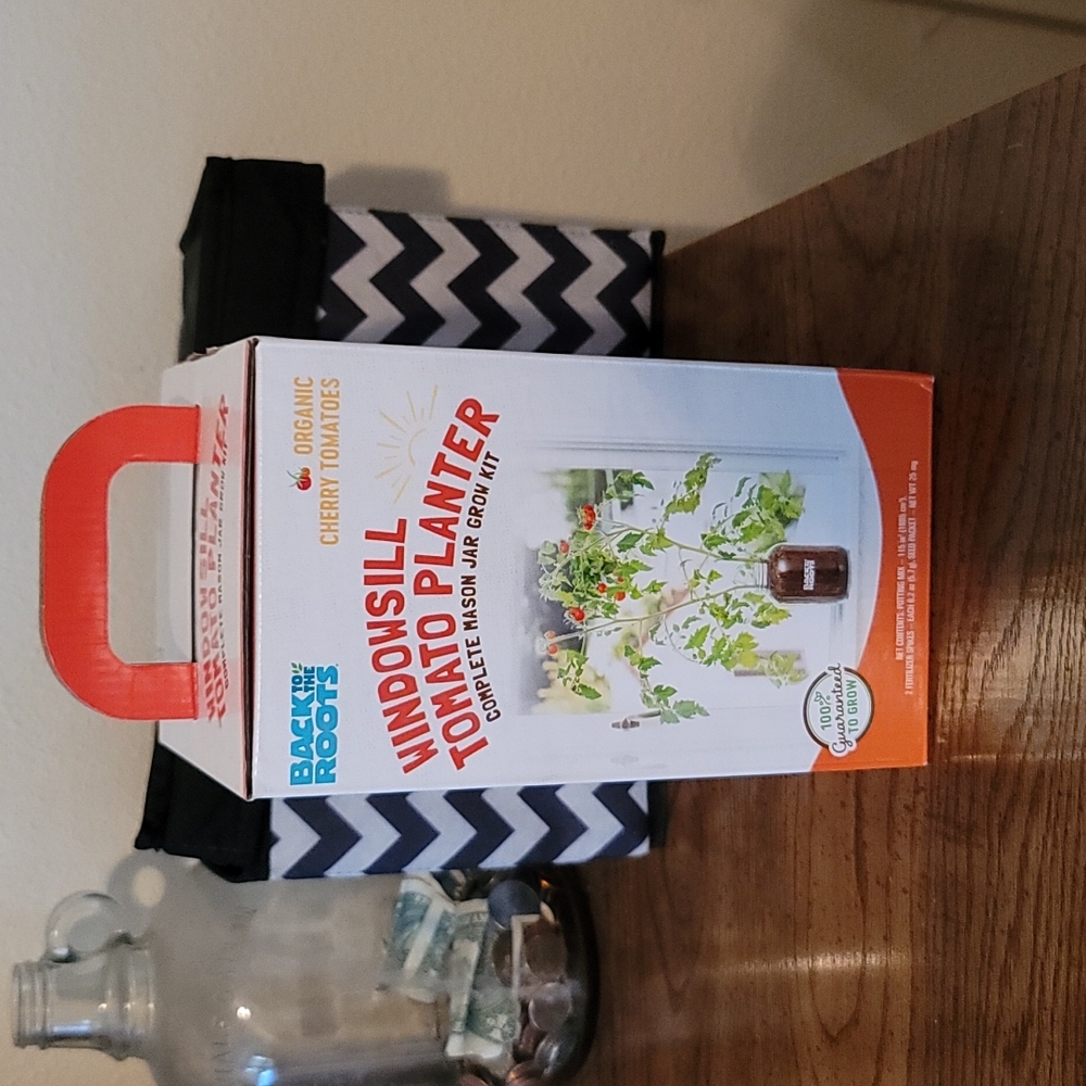Windowsill tomato planter